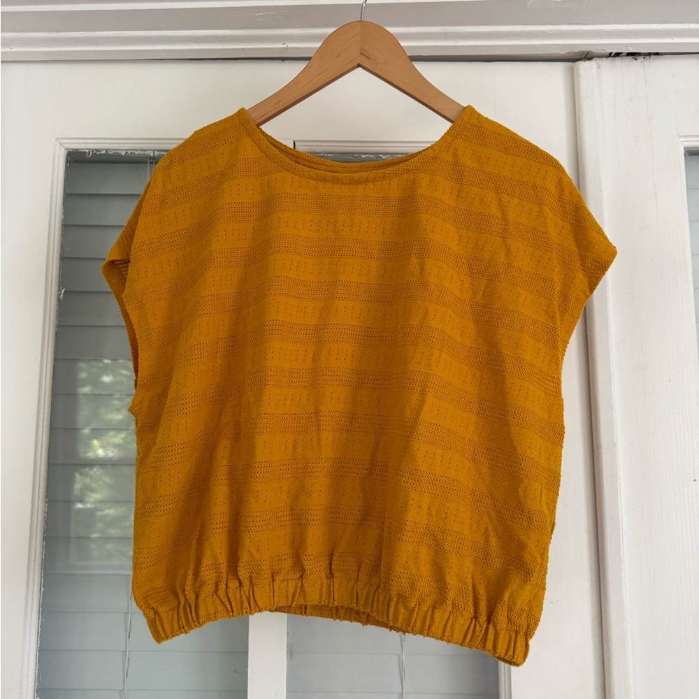 madewell yellow tank